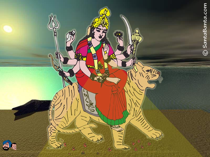 Goddess Durga HD Wallpaper Free Download