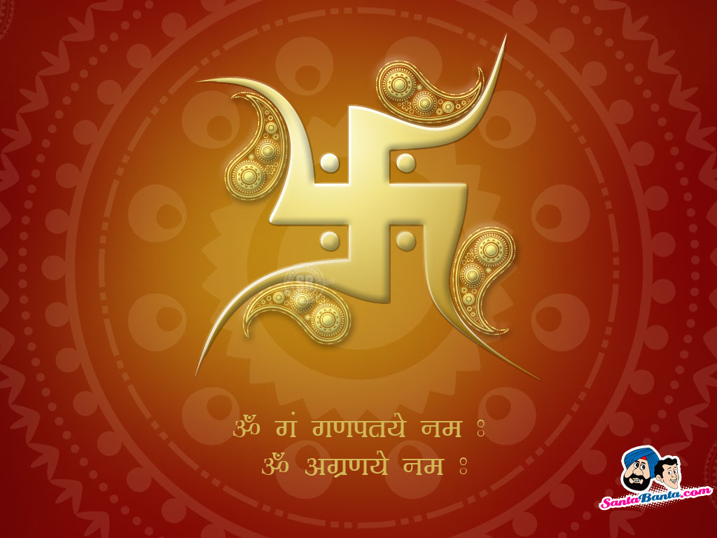 hindu symbol wallpaper